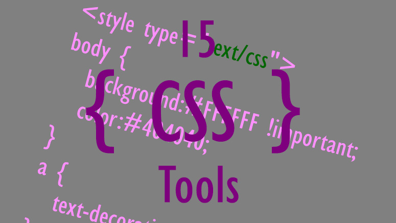 15 CSS Tools