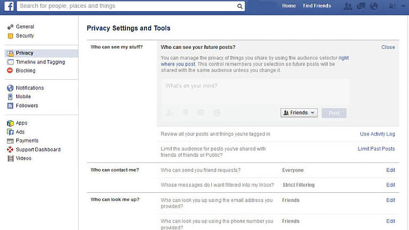 How to control your Facebook privacy