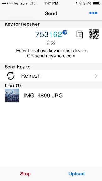 Share files securely with Send Anywhere